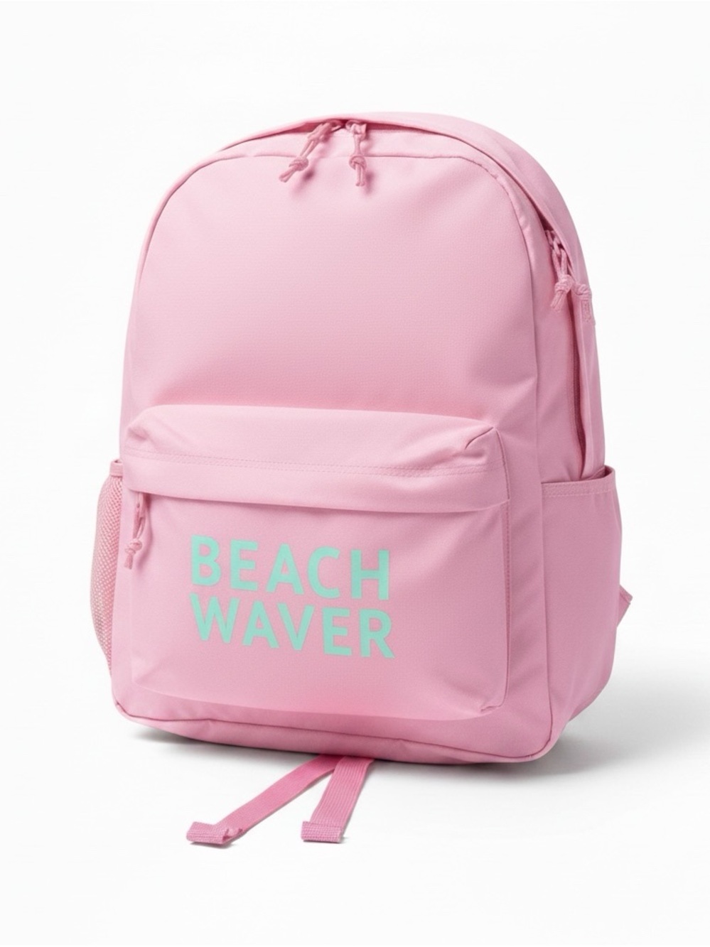 Beach Waver Large Roomy Pink Backpack